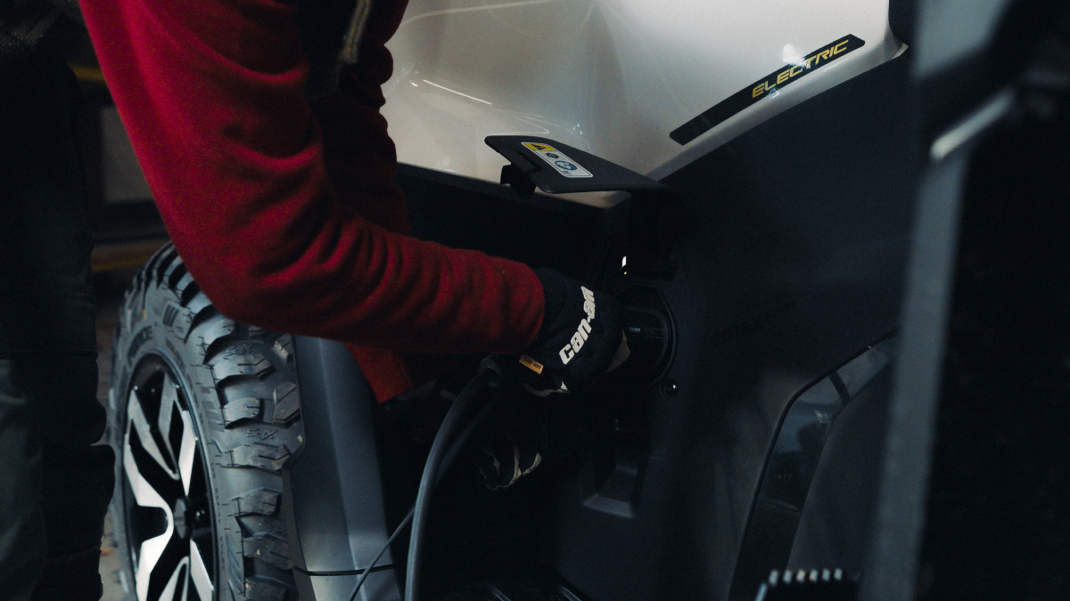Recharge du Can-Am Outlander Electric